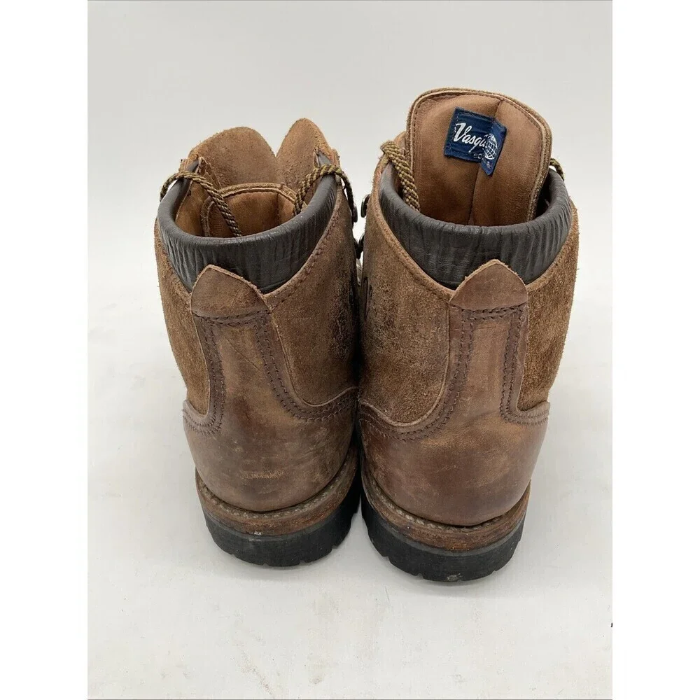 VTG Vasque 29396 K73 6230 Mountaineering Hiking Boots Brown Leather Sz 7N